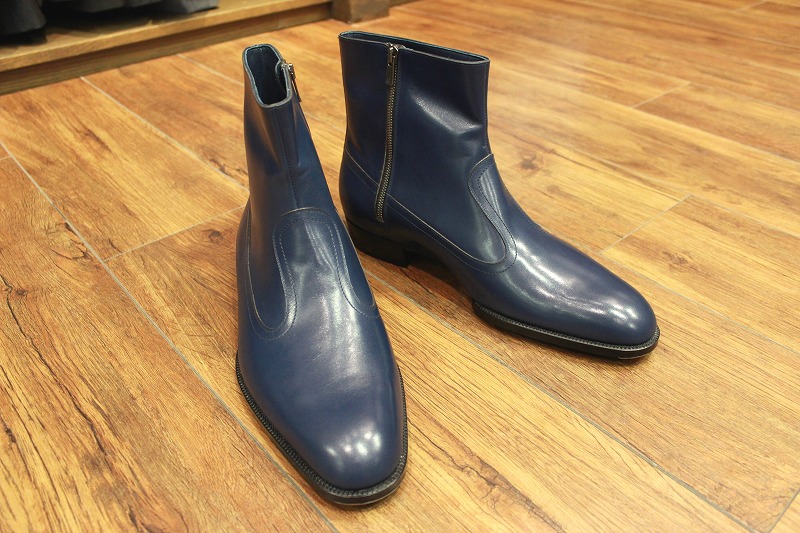 サイドジップアップブーツ BESPOKE BOOTS by YUKI SHIRAHAMA BOTTIER